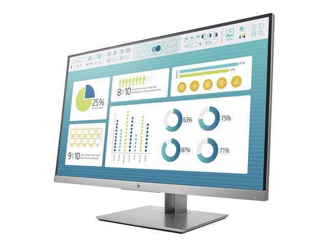 LCD HP EliteDisplay E273 (1FH50AA) 27 inch Monitor Full HD IPS (1920 x 1080) Anti Glare _DisplayPort _HDMI _VGA _219EL